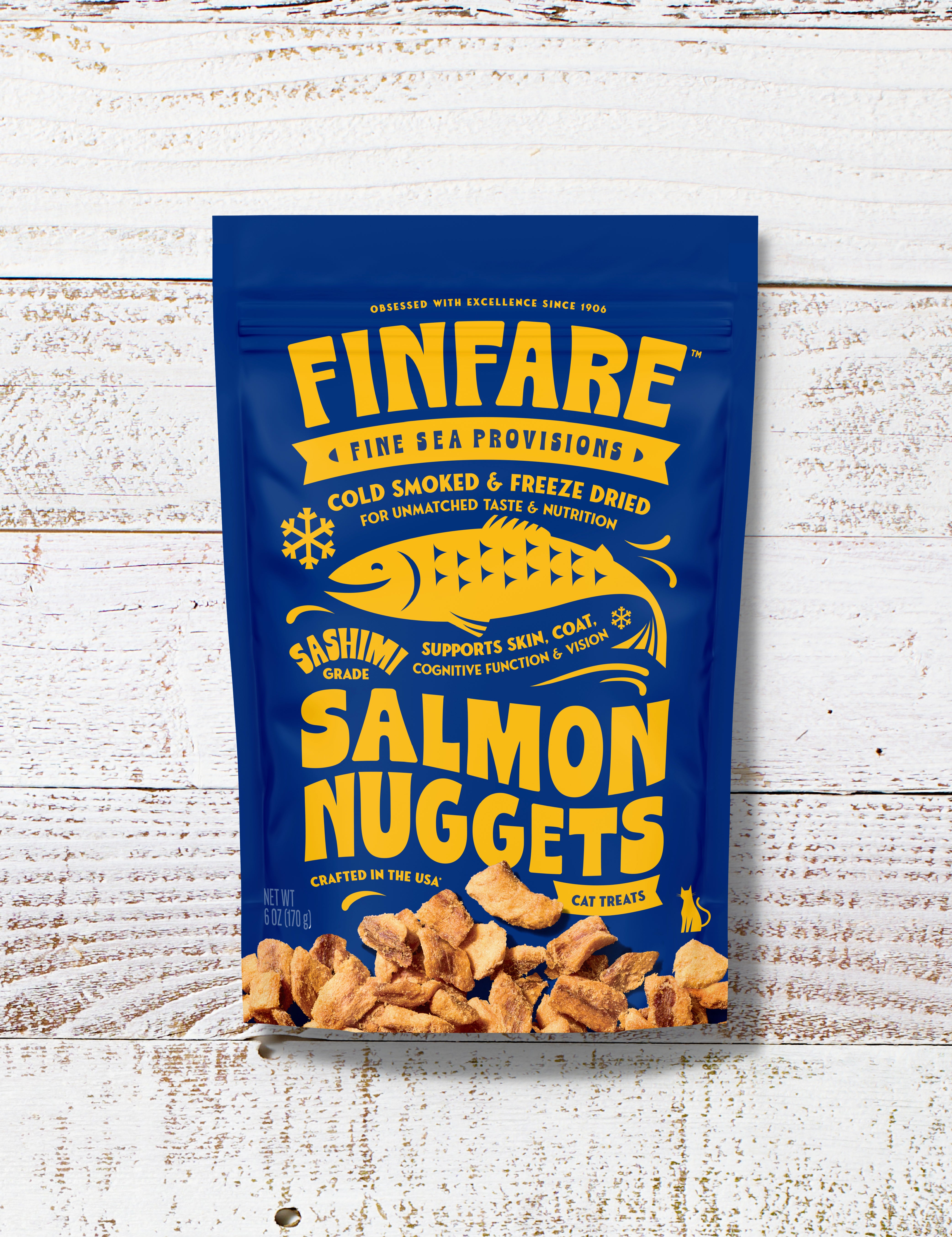 Freeze-Dried Salmon Nuggets for Cats